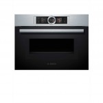 Bosch Serie 8 CMG656BS1B Integrated Microwave Oven in Brushed Steel