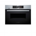 Bosch Serie 8 CMG676BS6B Integrated Microwave Oven in Brushed Steel