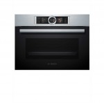 Bosch Serie 8 CSG656BS1B Integrated Steam Oven in Brushed Steel