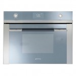 Smeg SF4120M 45cm Linea Built In Microwave in Stainless Steel