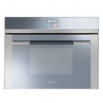 Smeg SF4140VC 45cm Linea Compact Comb Steam Oven Touch Ctrl St Steel