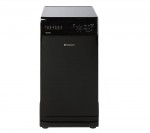 Hotpoint SIAL11010K Slimline Dishwasher in Black