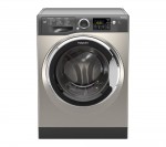 Hotpoint Smart RSG845JGX Washing Machine - Graphite, Graphite