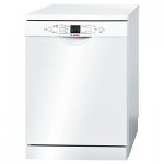 Bosch SMS58M42GB Freestanding Dishwasher in White