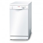 Bosch SPS40E22GB 45cm Serie 2 Slimline Dishwasher in White 9 Place