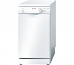 Bosch SPS40E32GB Slimline Dishwasher in White