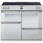 Stoves Sterling 1000EI Induction Hob Range Cooker, Stainless Steel