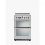 Stoves Sterling 600DF Dual Fuel Cooker, Stainless Steel