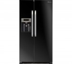 Hotpoint SXBD925FWD American-Style Fridge Freezer in Black