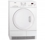 AEG  T61275AC Condensor Tumble Dryer in White