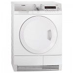 AEG T75380AH2 Freestanding Heat Pump Condenser Tumble Dryer, 8kg Load, A+ Energy Rating in White