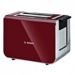 Bosch TAT86104GB STYLINE Range 2 Slice Toaster in Cranberry Red Gloss