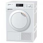 Miele TKB550 Freestanding Heat Pump Tumble Dryer, 8kg Load, A++ Energy Rating in White