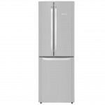 Hotpoint Trio FFU3DX Free Standing Fridge Freezer Frost Free in Stainless Steel