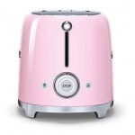 Smeg TSF01PKUK 50 s Retro Style 2 Slice Toaster in Pink