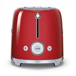 Smeg TSF01RDUK 50 s Retro Style 2 Slice Toaster in Red