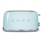 Smeg TSF02PGUK 50 s Retro Style 4 Slice Toaster in Pastel Green