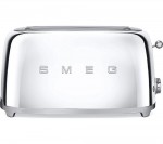 Smeg TSF02SSUK 4-Slice Toaster - Chrome