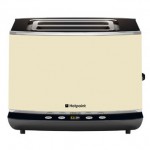 Hotpoint TT22EAC0 Electronic 2 Slot Toaster in Cream