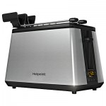 Hotpoint TT22EUM0UK Toaster, Brushed Stainless Steel