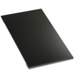 Smeg TVN Black Glass Chopping Board for Mira Alba Rigae Sinks