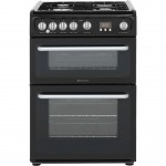 Hotpoint Ultima HARG60K Free Standing Cooker in Black