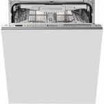 Hotpoint Ultima LTF11S112O Integrated Dishwasher in Stainless Steel