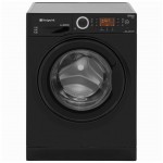 Hotpoint Ultima S-Line RPD10457JKK Free Standing Washing Machine in Black
