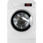 Hotpoint Ultima S-Line RPD10657JX Free Standing Washing Machine in White / Chrome