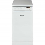 Hotpoint Ultima SIUF32120P Free Standing Slimline Dishwasher in White