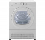 Hoover VTC5911NB Condenser Tumble Dryer in White