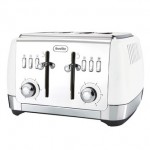 Breville VTT762 Strata Collection 4 Slice Toaster in White
