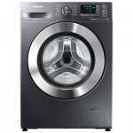 Samsung WF80F5E5U4X ecobubble Freestanding Washing Machine, 8kg Load, A+++ Energy Rating, 1400rpm Spin, Graphite