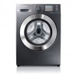 Samsung WF80F5EDW4X ECO BUBBLE Washing Machine in Inox 1400rpm 8kg