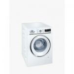 Siemens WM14W750GB iQ500 Freestanding Washing Machine, 9kg Load, A+++ Energy Rating, 1400rpm Spin in White