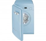 Smeg WMFABAZ1 Washing Machine - Pastel Blue, Blue
