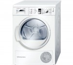 Bosch WTW863S1GB Heat Pump Condenser Tumble Dryer in White